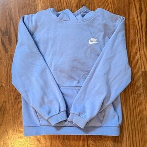 Nike Men's Light Blue Crewneck Sweater